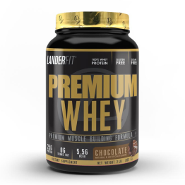 Landerfit Premium Whey Protein 2Lbs Chocolate