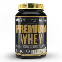 Landerfit Premium Whey Protein 2Lbs Vainilla